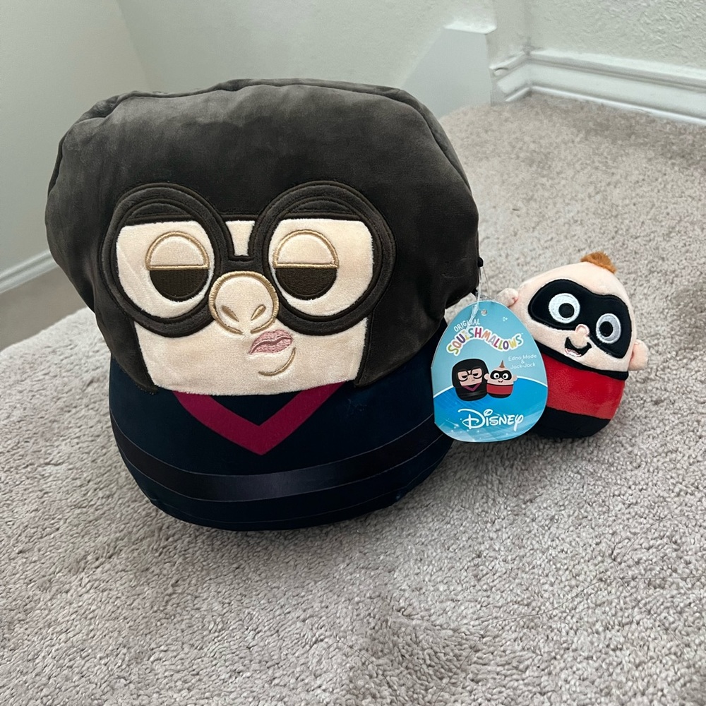 New Disney Edna and Jack Jack Squishmallows - Picture 6 of 6